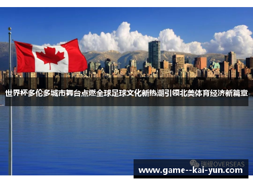 世界杯多伦多城市舞台点燃全球足球文化新热潮引领北美体育经济新篇章